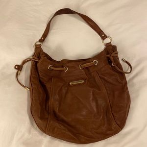 Juicy Couture Drawstring Leather Bag